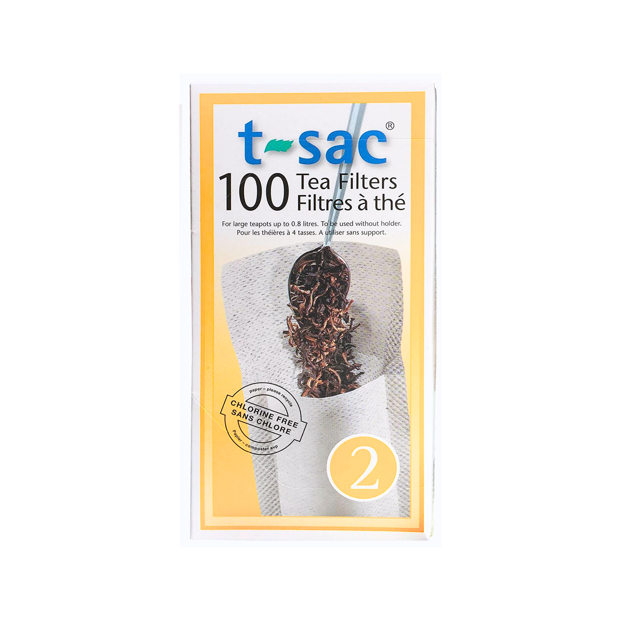 T-Sac Tea Filters - Size 2